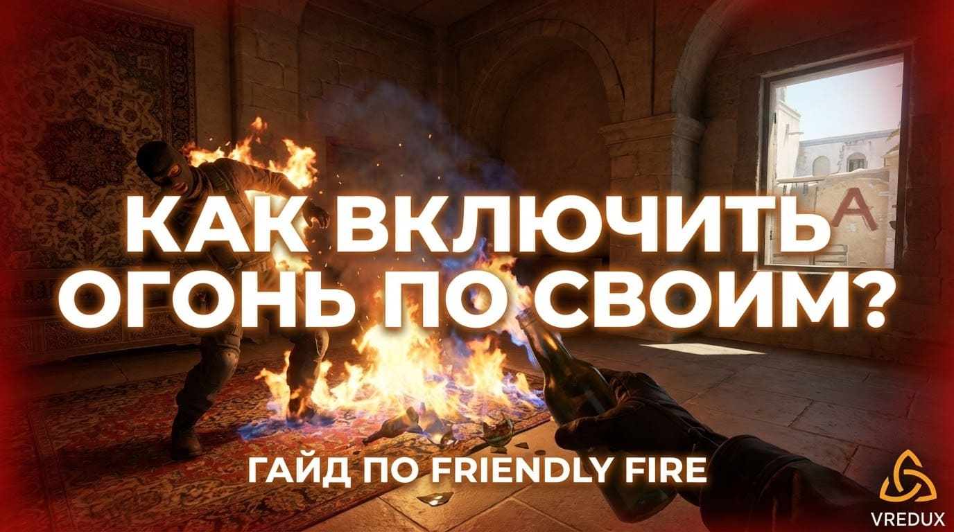 как включить френдли фаер в кс через консоль